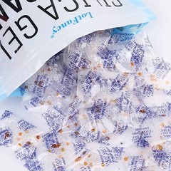 60 Packs 3g Grams Silica Gel Desiccant Packets Moisture Absorber Drying Bags