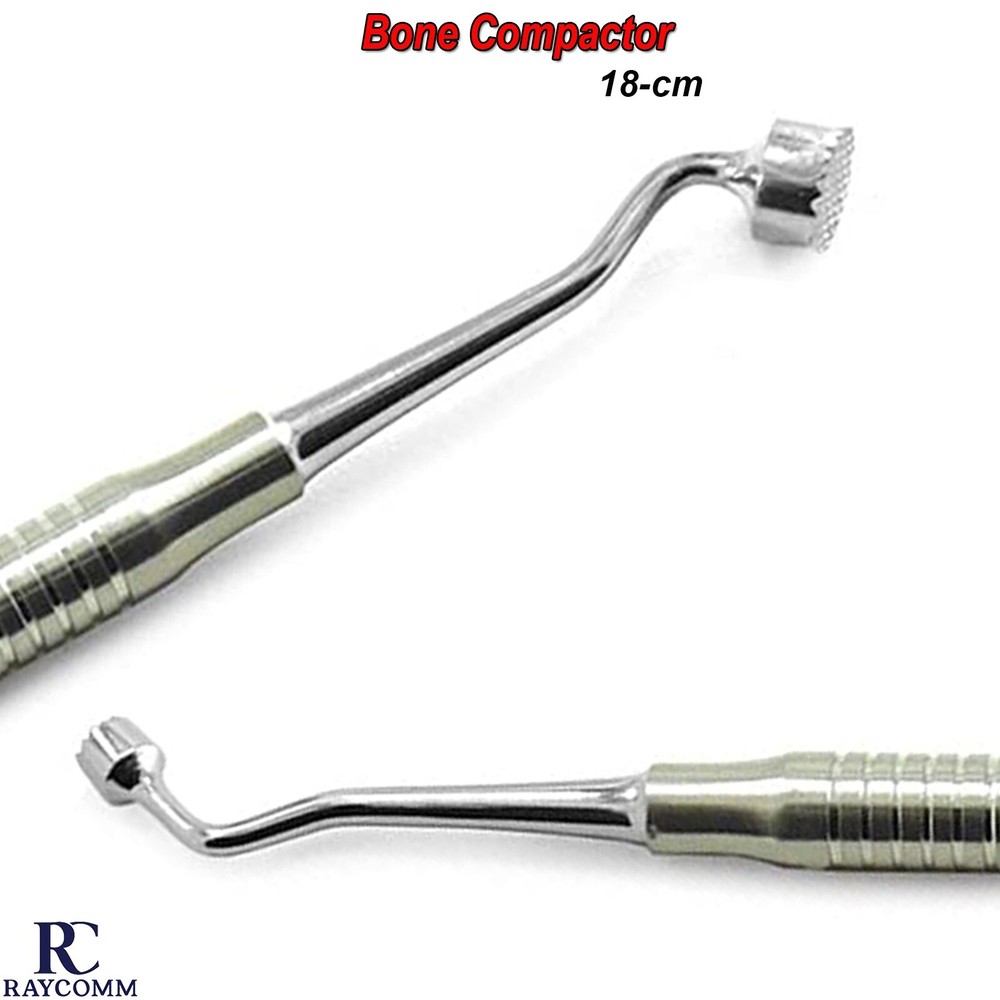 Dental Bone Compactor Packer Implant Double Ended Bone Grafting Instruments CE