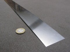 301 Stainless Steel Sheet Shim, .031″ (+/-.0015″) x 2.0″ Width x 5 Foot Length