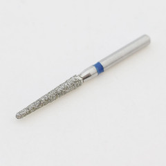 Dental Round End Taper Bur 850/016M Diamond Burs FG Medium Grit Blue High Speed