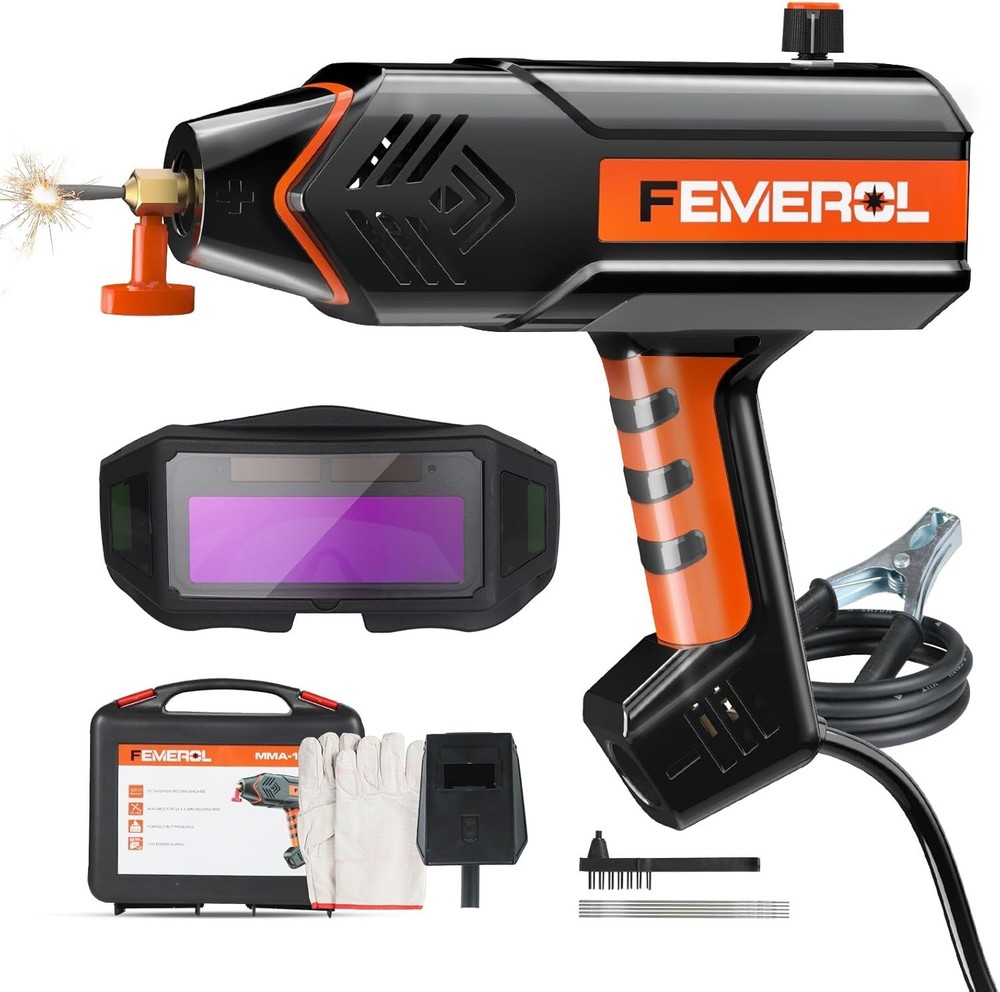 Saker Portable Electric Welding Machine,110V Portable Welder Handheld with IG