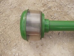 John Deere JD Tractor tall long air cleaner pipe w/ precleaner bowl + rubber grm