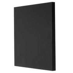 UHMW Ultra High Molecular Weight Polyethylene Sheet, 3/4″ Thick 8″x8” Black