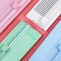 A4 Mini Paper Cutter Trimmer Slicer Portable Safe Guard Cardstock Photo Scrapboo