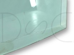 1976 International IH 1086 Tractor Front Uppper Windshield Window Glass 109133C3