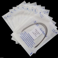 10 Pcs Dental Orthodontic NITI Super Elastic Rectangular Arch Wire Ovoid/Natural
