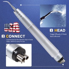 Dental Ultrasonic Air Perio Scaler Handpiece Hygienist Cavitron 4 Holes SANDENT