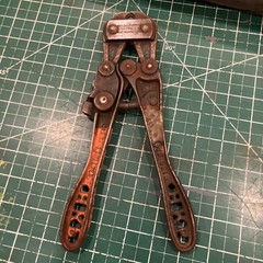 National Telephone Supply NKP Nicopress Repaired Handle