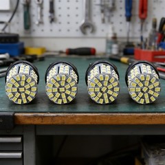 4 pcs high power & high brightness 3528 SMD LED chips DC 12V Set