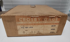 CROSBY A10 30PSI SIZE 4½” 1/4″ANPT LBM SPEC 10754 PRESSURE GAUGE [2WS3-7]