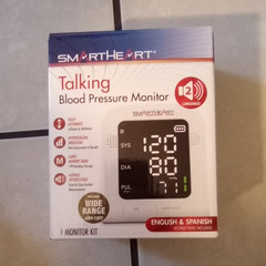 SmartHeart Talking Arm-Type Digital Blood Pressure Monitor 01-742T