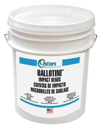 Ballotini Ah (170-325) Glass Beads Blast Media, Extra Fine