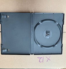 100 TOP QUALITY 14MM AMARAY BLACK SINGLE DVD CASES,MADE IN US PSD12YY FREE SHIP