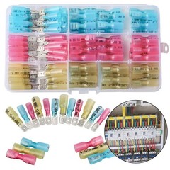 220pcs Waterproof Heat Shrink Spade Male & Female Wire Terminals Connectors Kit