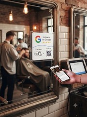 5 Star Google Review Card NFC Tap To Review Preprogrammed QR Code Business