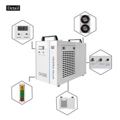 CW5200 Industrial Water Chiller 110V Industrial Chiller Industrial Water Chiller