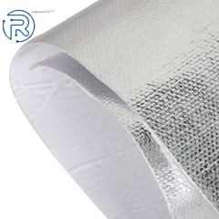 24In × 12In × 0.04In Adhesive Backed Aluminized Heat Barrier