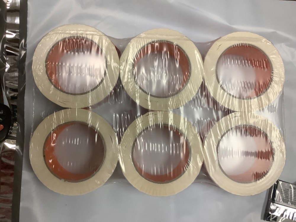 2 inch 6 Rolls Fragile Marking Packing Tape Shipping- 2.0 mil 330 feet 110 yards