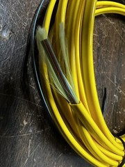 SMF Fiberoptic Ribbon Cable 20ft, 12 fiber Ribbon Single Mode Optical Fiber
