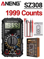 Portable Digital Multimeter AC DC Voltmeter Ammeter Ohmmeter Volt Tester Meter
