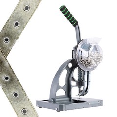 Semi-Automatic Grommet Hand Press Machine Tool Commercial with 2000 Eyelet US-