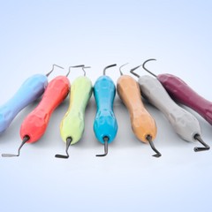 AZDENT Dental Composite Resin Filling Spatulas Aesthetic Restoration Instrument