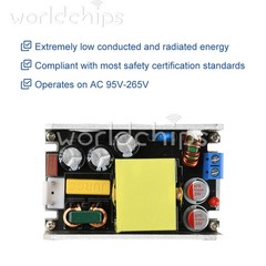 AC 95-265V to DC 24V 4A / 12V 8A 100W High-Power Switching Power Supply Board