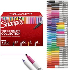 Vivid Colors: Ultimate Collection Markers, 72 Pack