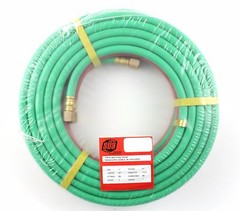25 FEET Grade T 1/4″ OxyFuel Welding & Cutting Twin Hose with BB Fittings SÜA