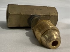 Tee Block POL Tee Manifold F. POL x M. POL for LP Propane Cylinder