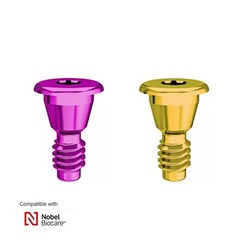 Dental Healing Abutment Fits Nobel Biocare Conical Connection NP RP All Platform
