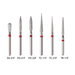 Dental Diamond Burs for High Speed Handpiece Medium FG1.6mm BR ball Round tr