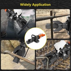 900W Electric Rebar Bender, 5/8 in #5 16 mm Rebar Bender Tool Hand Hydraulic