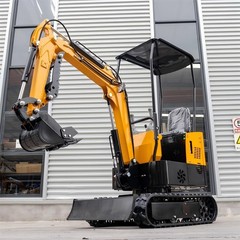🔥FREE SHIP 1 Ton Mini Excavator 13.5HP Mini Digger Rato 13.5HP EAP Gas Engine