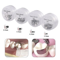Dental Matrix Bands Sectional Matrice Titanium Clamp Fit Garrison Palodent V3