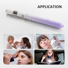 Durable Water-Resistant LED Penlight Set with Ruler – Perfect for Medical Use