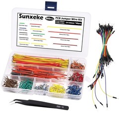 Solderless Flexible Breadboard Jumper Wire Kit 560Pcs 14 Lengths Assorted