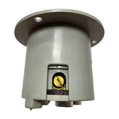 Arrow Hart AH6536 Flanged Outlet, 30A, 480V, 3PH, 3-Pole, 4-Wire, NEMA L16-30R