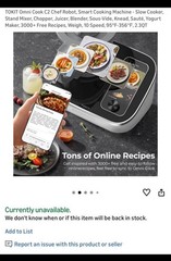 TOKIT C2 AI Omni Robot Basic Bundle All In One AI Cooking Blender Kettle Scale