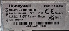 Honeywell VR420VA1012-0000 Hamworthy 533903036 3/4″ Combined Gas Valve