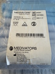 Medivators Welmed Impervious Gown AAMI Level 3 Pack of 10 sz XL New