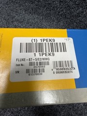 Fluke 87V/E2 Industrial Electrician Combo Kit TRMS Multimeter