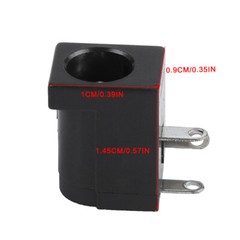 50x 5.5mm X 2.1mm DC Power Barrel Jack Adapter Breadboard Fit