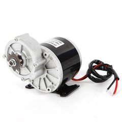 350W 24V DC Electric Motor for Bicycle Bike Scooter MY1016Z3 Gear Reduction