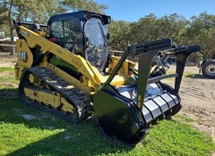 2021 Caterpillar 299D3 XE High Flow Track Loader Cab A/C Heat Mulcher 2014 Hrs