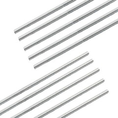 Litoexpe 10 Pack Fully Threaded Rod M3 x 150mm, 304 Stainless M3*150, Silver