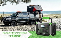 All-Round 500W Portable Power Station 519Wh for Outdoor Camping Power Supply