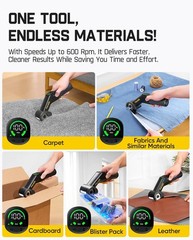 Fanttik C10 Pro BowGuide Electric Cardboard Cutter, Cordless Scissors with LED D