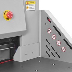 VEVOR Electric Hydraulic Paper Cutter 28 in & 3.03 in Cutting Width & Thickness