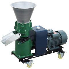 220V Animal Feed Pellet Mill Machine Pelletizer 3mm Plate 3 Roller 120-150KG/h